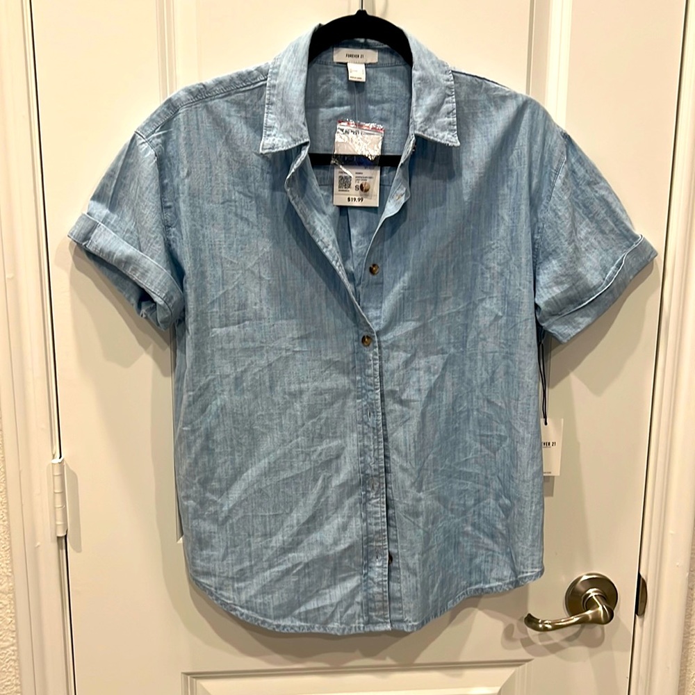 Denim Button Down